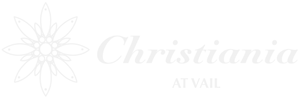 christiania at vail white logo